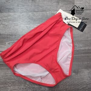 Gottex Profile Ruched Bikini Bottom Size 12